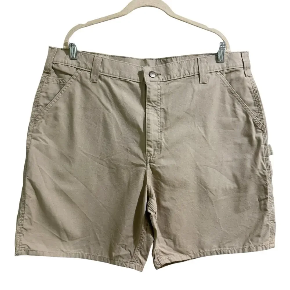Carhartt Khaki Original Fit Carpenter Shorts Men’s Size 40 X 8